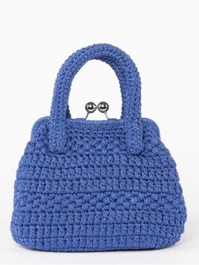 Caterina Bertini Kiss-lock “Simona”Crochet bag